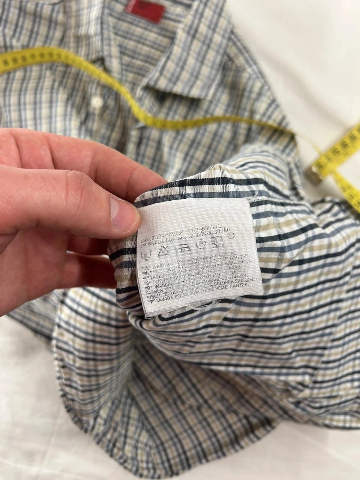 Vintage Levi's plaid shirt – photo 14